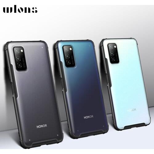 Huawei Honor View 30 Pro Military Hybrid Matte Hard PC Shockproof Armor Case For Honor View30 Pro OXF-AN10 Protection Back Cover