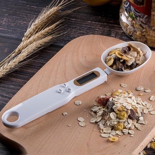 Kitchen Measuring Spoon 500/0.1g LCD Display Digital Electronic Digital Spoon Scale Mini Kitchen Scales Baking Accessories Tools