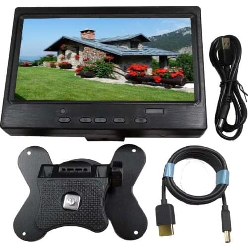 7 inch monitor display signal test screen HDMI PS4 Raspberry Pi physical resolution 1024x600ips