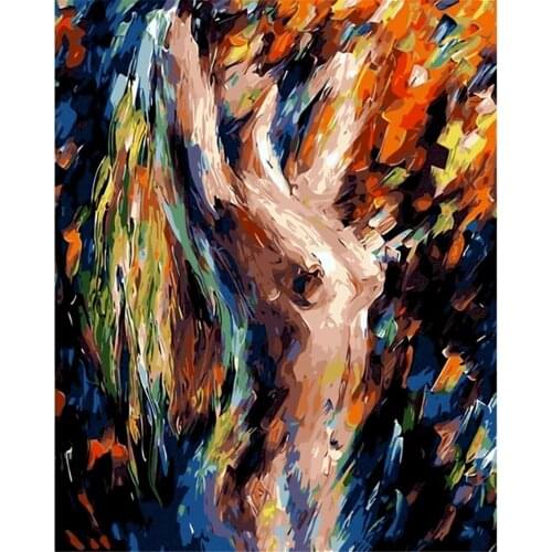 Sexy Woman Printed Fabric 11CT Cross-Stitch Kit DIY Embroidery DMC Threads Craft Sewing Handiwork Handicraft Home Needle