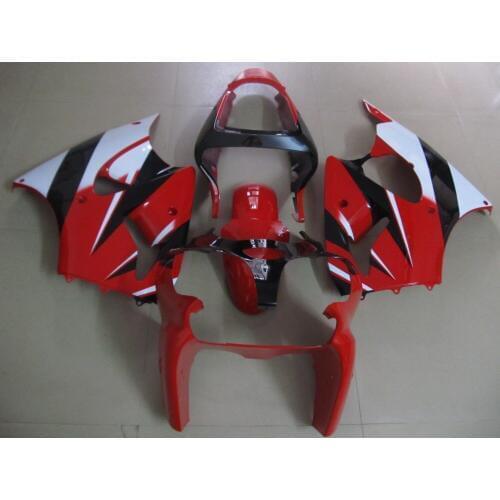 Customize bodywork set for Kawasaki injection mold Fairing kit ZX 6R 2000 2001 2002 red white black fairings ZX6R 00 01 02 AA3