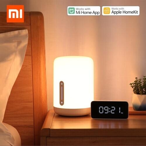 Xiaomi Bedside Lamp 2 Smart Table LED Light Mi home APP Wireless Control MIJIA Bedroom Desk Night Light for Apple HomeKit Siri