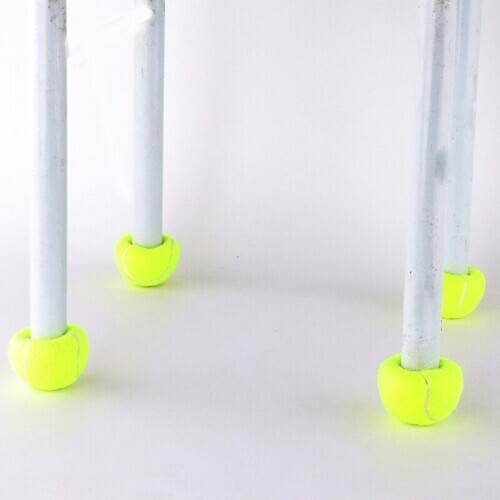 2020 New Cross Opening Pet Tennis Ball Toy Chair Table Leg Pad Pet Micro elastic dog training Balls Table Chair Foot Cover