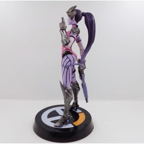 OW Anime Widowmaker Game Heros PVC Action Figure Movable Model Overwatch Game Collectible Model s Children For kid Toys Gift
