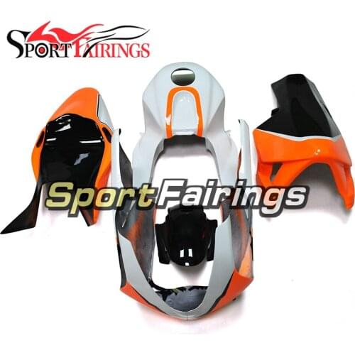 Fiberglass Racing Full Fairings For Honda CBR600RR F5 03 04 2003 2004 Motorcycle Bodywork Cowling Orange Black White Carenes New