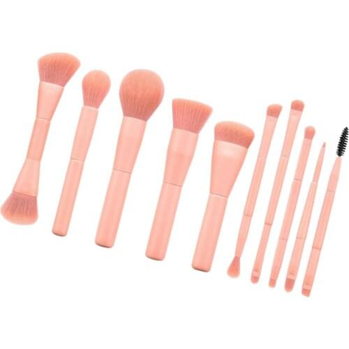 Pink Synthetic Makeup Cosmetics Brushes Contouring Eyeshadow Brush