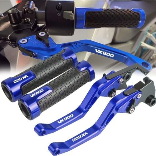 Motorcycle Brake Handle Clutch Lever CNC Adjustable Clutch Brake Levers FOR SUZUKI VX800 L/M/N/R/TVS51B 1990 1991 1992 1993-1996