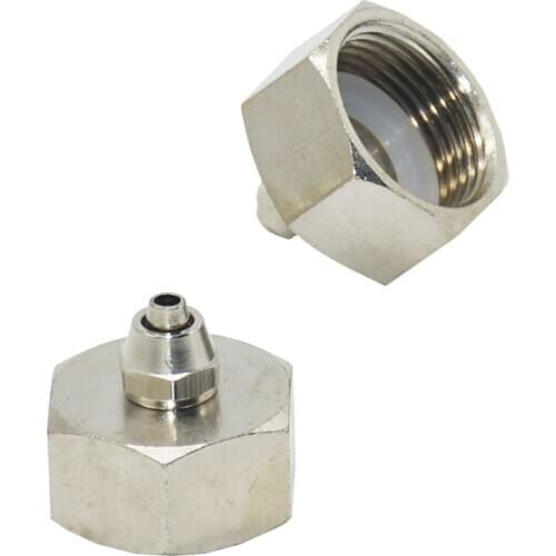 Garden Female 3/4 To 1/4 Hose Connector Brass 4/7 Pe Tube Barb Faucet Quick Connector Adapter 1pcs