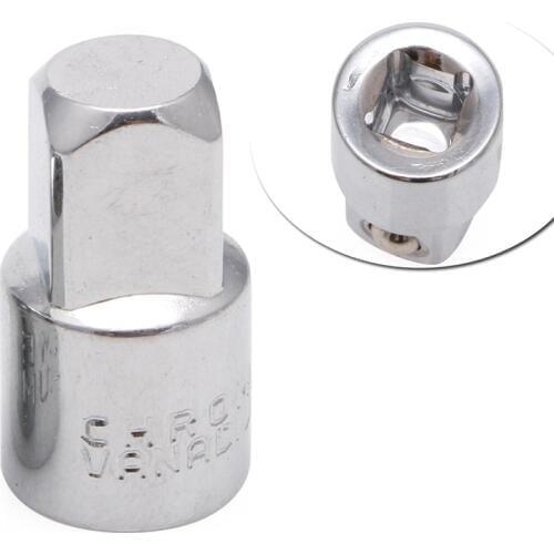 1/4" Convert To 3/8" Ball Lock Ratchet Socket Adapter Reducer Converter Tool