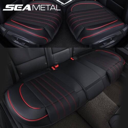 Car Seat Covers All-inclusive PU Leather Seat Cushion Car Chair Cover 5D Automobiles Seat Cover Full Set Car Interior Accessory