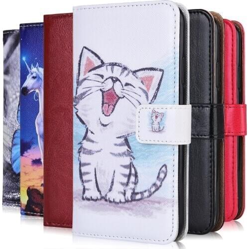 Wallet Case for OnePlus 7 Pro 5G Case With Card Pocket For OnePlus 3 3T 6 6T McLaren Edition 7 Pro Patterned Kickstand Case