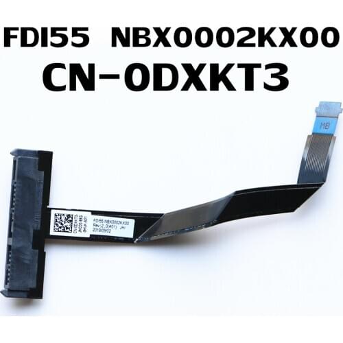 FDI55 NBX0002KX00 CN-0DXKT3 HDD CABLE FOR DELL INSPIRON 15-5593 SATA CABLE JACK HDD CABLE