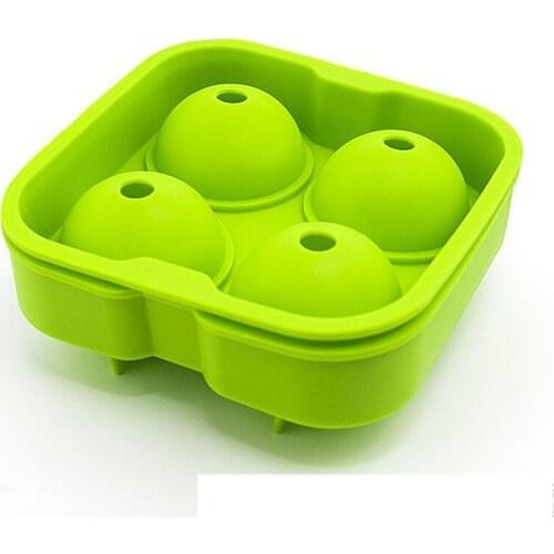 4 hole ice tray ice cube mold bar 4 with silicone ice ball mold Silicone ice tray silicone mold custom ice ball