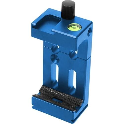 Tripod Head Bracket Phone Holder Clip for 4.7 to 6 in Cellphone with Hot Shoe