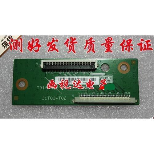 T315xw02 v2 31t03-t02 logic board 3d-connect with T-CON connect board