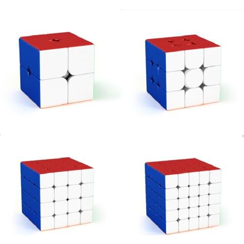 MoYu Meilong M 2x2x2 3x3x3 4x4x4 5x5x5 Speed Magic Cube Magnet Puzzle Adults Childrens Professional Magnetic Cube Gift