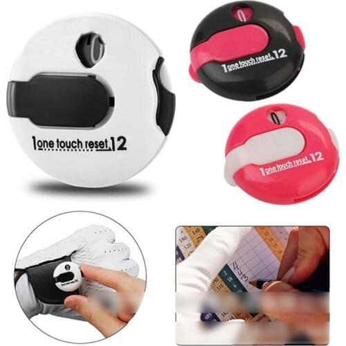 Mini Golf Score Counter Clicker Scorekeeper Scoring Clip On Glove 3cm Stroke