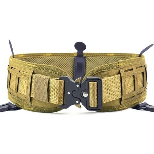 Multifunctional Tactical Girdle Belt Hunting Combat Suit Mens Paintball Girdle Accessories Outdoor Military Training Equipment