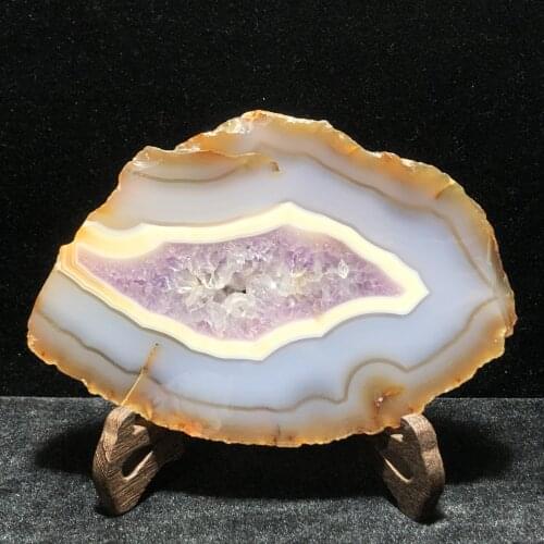 Natural Agate Slab With Moss Quartz Crystal Healing Stone Mineral Agate Slice Table And Cup Coasters Craft Home Decorations
