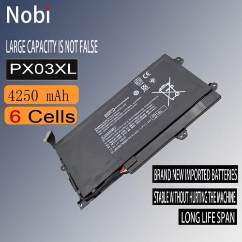 Nuobi PX03XL TPN-C109 C110 C111Laptop Battery for HP Envy M6-K