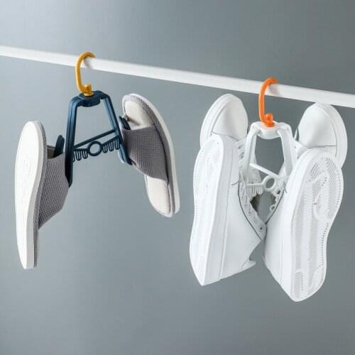 Portable Rotating Multifunction Shoes Drying Rack Shelf Hanger Holder Organizer PP Plastic