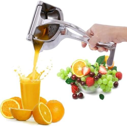 Manual Juice Squeezer Aluminum Alloy Hand Pressure Juicer Pomegranate Orange Lemon Sugar Cane Juice Kitchen Fruit Juicers Tool