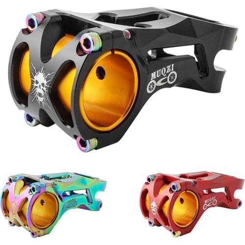 MUQZI Aluminum Alloy Mountain Road Dead Fly Bicycle Handlebar Standpipe 31.8/35*70mm Bicycle Parts Accessories