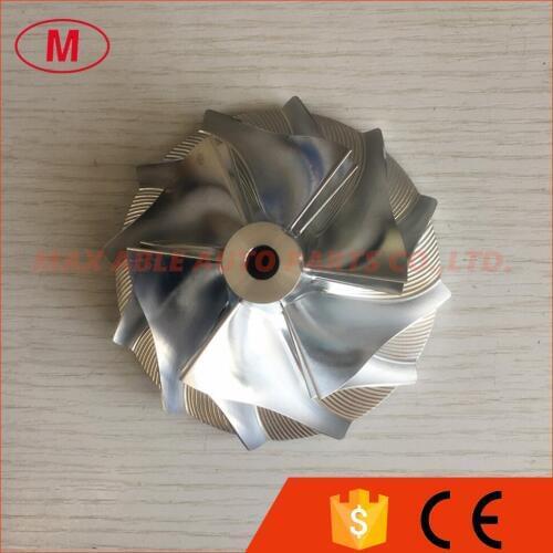 T88 34D 6+6 blade 69.67/95.00mm high performance turbo Billet/milling/aluminum 2024 compressor wheel for Greddy 49188-02700