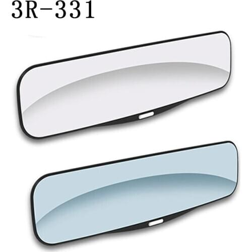 Universal Car Mirror Interior Rearview Mirrors Universal Auto Rear View Mirror Anti-glare Wide-angle Surface Blue White Mirro