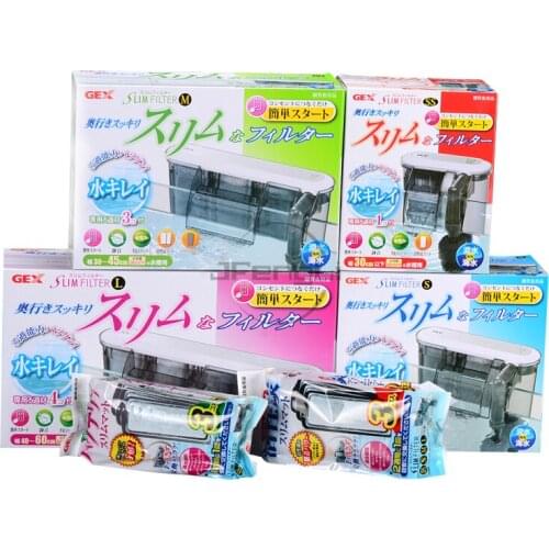 Gex Five plan External Hang On Waterfall Filter Ultra Thin Replacing Cotton Aquarium Fish Plant Tank High Quality