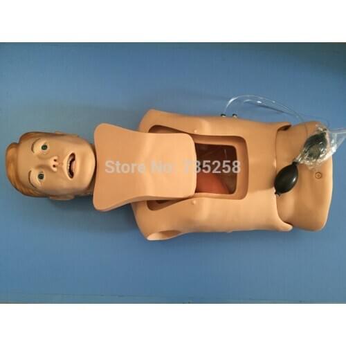 Senior Nasogastric Tube With the Trachea Nursing Model,Airway Nursing Practice Model,Nasogastric Tube Nursing Training Model