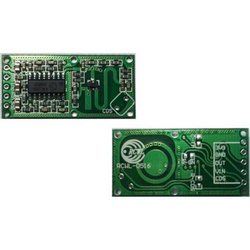 20pcs RCWL-0516 microwave radar sensor module Human body induction switch module Intelligent sensor