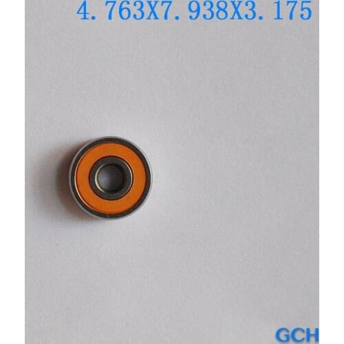 4.763X7.938X3.175mm SR156C 2OS SRL A7 Stainless Steel Hybrid Ceramic Fishing Reel Bearings By GCH