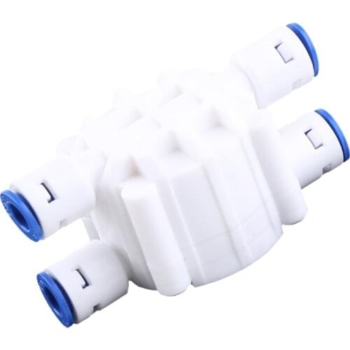 4 Way RO Auto Shut-Off Valve Switch 1/4\" Water Purifier Reverse Osmosis System Dropshipping