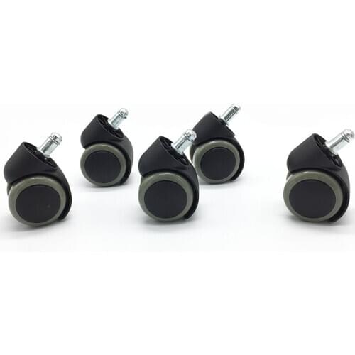 5pcs Dental Lab Dentist Chair Rubber Replacement for Swivel Wheel Office Chair Caster for dentist clinic