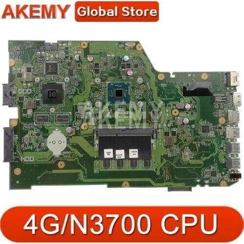 90NB07S0-R00010 for ASUS X751SV X751SJ X751S Laptop Motherboard 4G/N3700 CPU GT920M