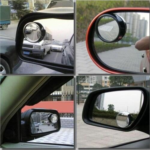 Convex Wide Angle Rearview Mirror Exterior Parts Accessories Adjustable Auto Blind Spot