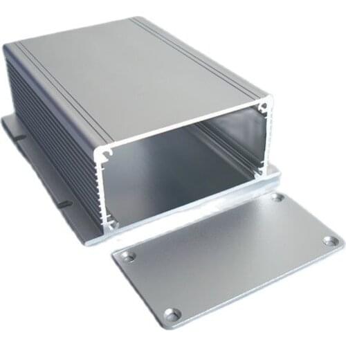 Aluminum shell enclosure with panel power shell electric box DIY 88*40*110mm NEW