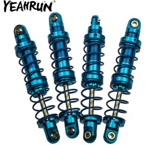 YEAHRUN Aluminum Oil Adjustable Shock Absorber Damper 70/80/90/100/110/120mm for Axial SCX10 D90 1/10 RC Crawler Car Truck Parts
