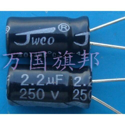 Free Delivery. 2.2 uF electrolytic capacitor 250 v 2.2 uF
