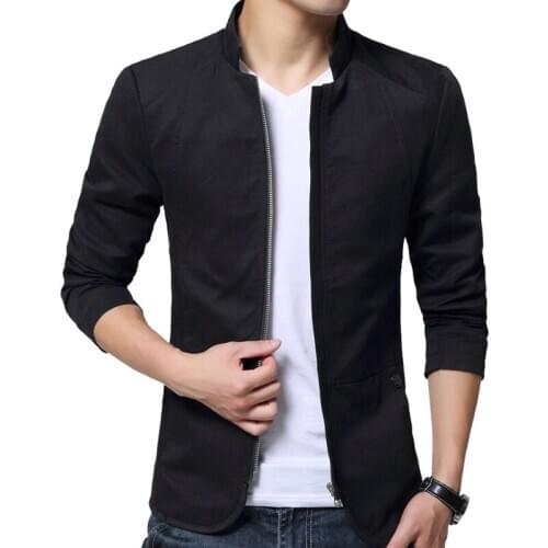 Blazer men clothes Men Jacket Size Outwear Coat Slim Parka mens fashion jacket Outdoors Clothes Mens Outerwear plus size 5XL