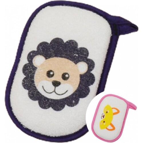 Bathing Tool Lovely Children Body Cleaning Sponge Cotton Baby Washclothes Creative for Bathing