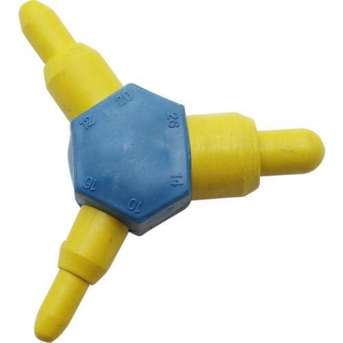 Pipe Installation Tools Rounding Device Flaring Device Tube Bender Hose Repair Connectors Plastic PE Pipe rounder Hole 1 Pcs