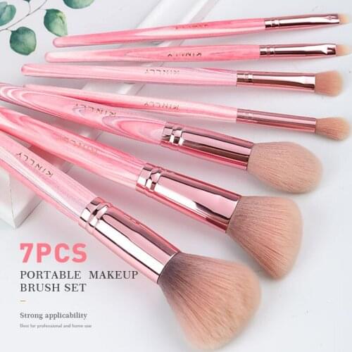 Makeup Tools Sets Eye Shadow Brushes Professional 7 PCS Cosmetics Eyeliner Eyebrow Brushes Beauty Tools Portable Female Makeup