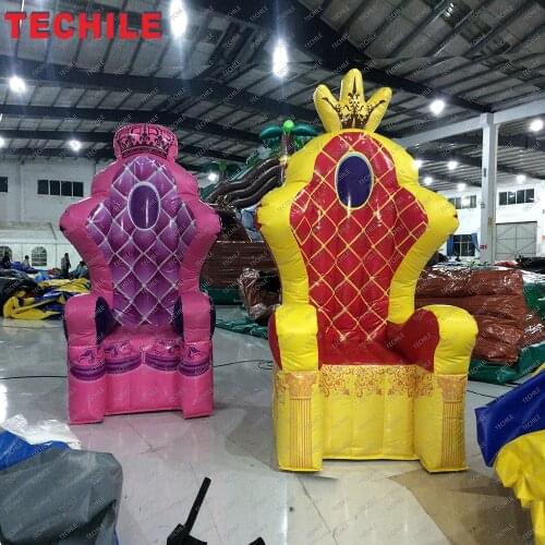 Adult inflatable chair inflatable party chair for birthday party and inflatable king throne chair
