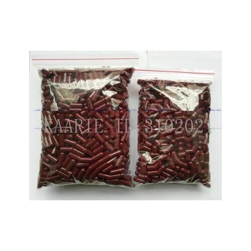 Size0# 1000 pcs / lot.coffee colored hard gelatin empty capsules, hollow gelatin capsules ,joined or separated small container