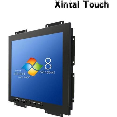 Android Solution advertising display 10.1 inch LCD touch screen monitor 4-wire resistive open frame lcd touch monitor