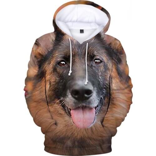 3D Animal Dog Hoodies Men Sweatshirts Women Streetwear Autumn Hip Hop Hooded Fashion unisex Pullovers Casual Boys Girls Tops