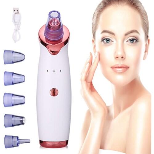 Blackhead Acne Removal Pore Cleaner Facial Nostril Pore Suction Suction Blackheads Acne USB Rechargeable Beauty Skin Care