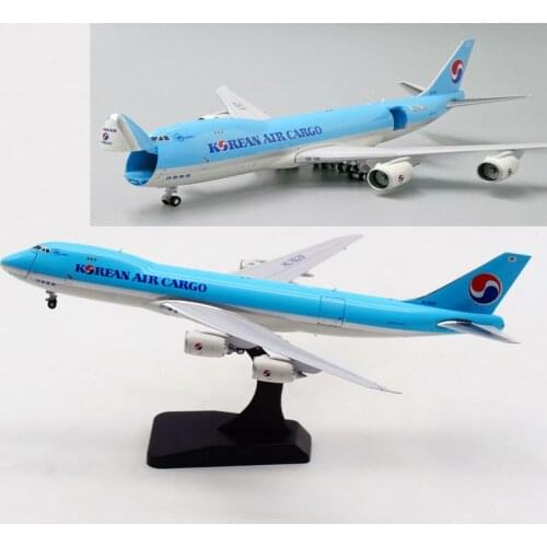 1:400 B747-8F HL7629 model Korean air cargo airlines w landing gears alloy aircraft plane collectible display model collection